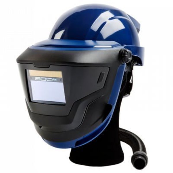 Sundstrom Safety Sundstrom® Loose Fitting Hard Hat With Welding Face Shield, Blue H06-8321